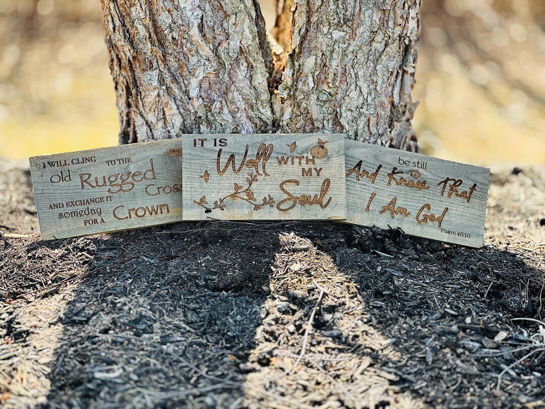 Shrine Rustic Sign Religious Signs | Rustic Signs - Etsy