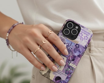 Funda para teléfono Coquette Italian Summer Collage, doble capa protectora, fundas resistentes