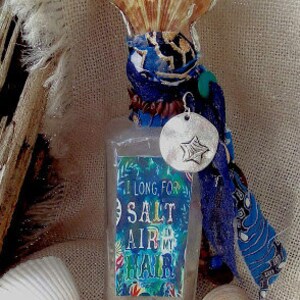 Soldered Shell,altered Bottle, Beach Boho, Sounenir, Coastal North ...