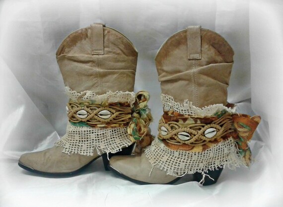 cowboy boot spats