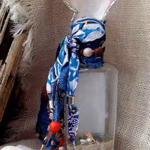 Soldered Shell,altered Bottle, Beach Boho, Sounenir, Coastal North ...