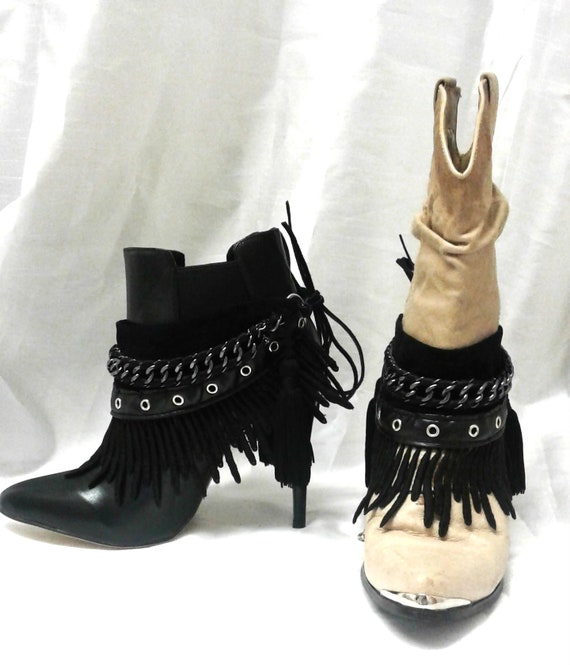 cowboy boot spats