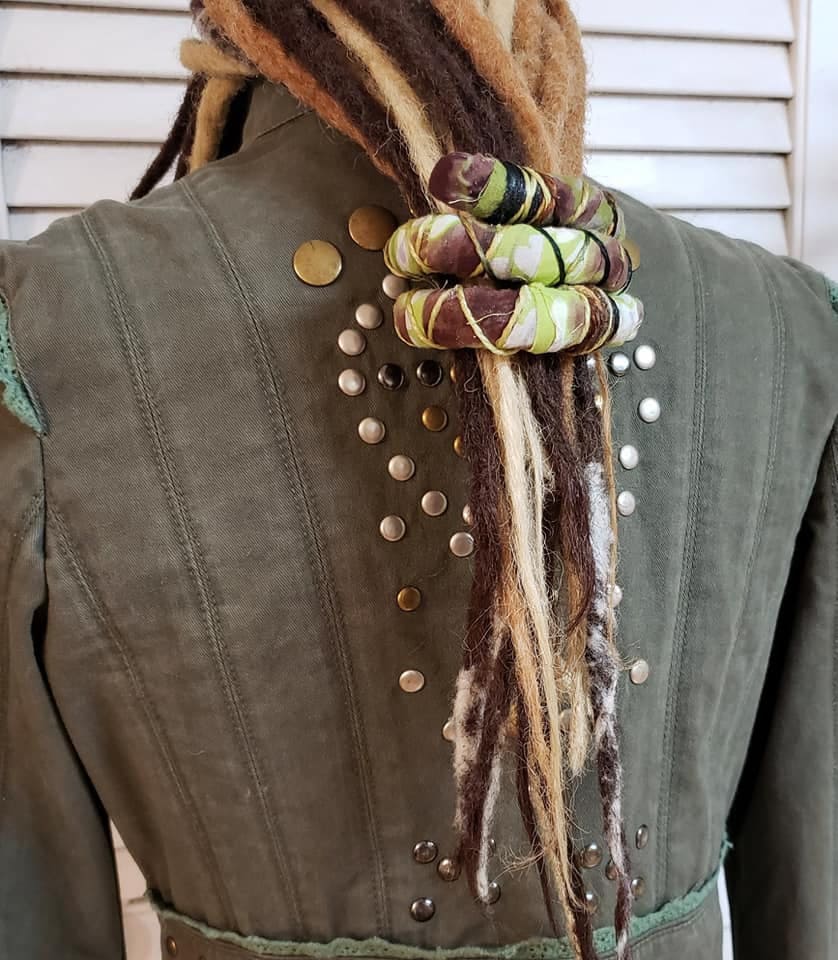 Hair, Accessory,Dreadlocks, dreads, Locs,thick,curly,Rasta,jewelry