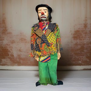 Emmett Kelly Doll - Etsy
