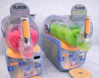 Ninja Slushi Magnetic Flavor Signs | Replacement Flavor Labels for Ninja Slushi Machine | Slushi Flavor Magnets | Additional Flavors