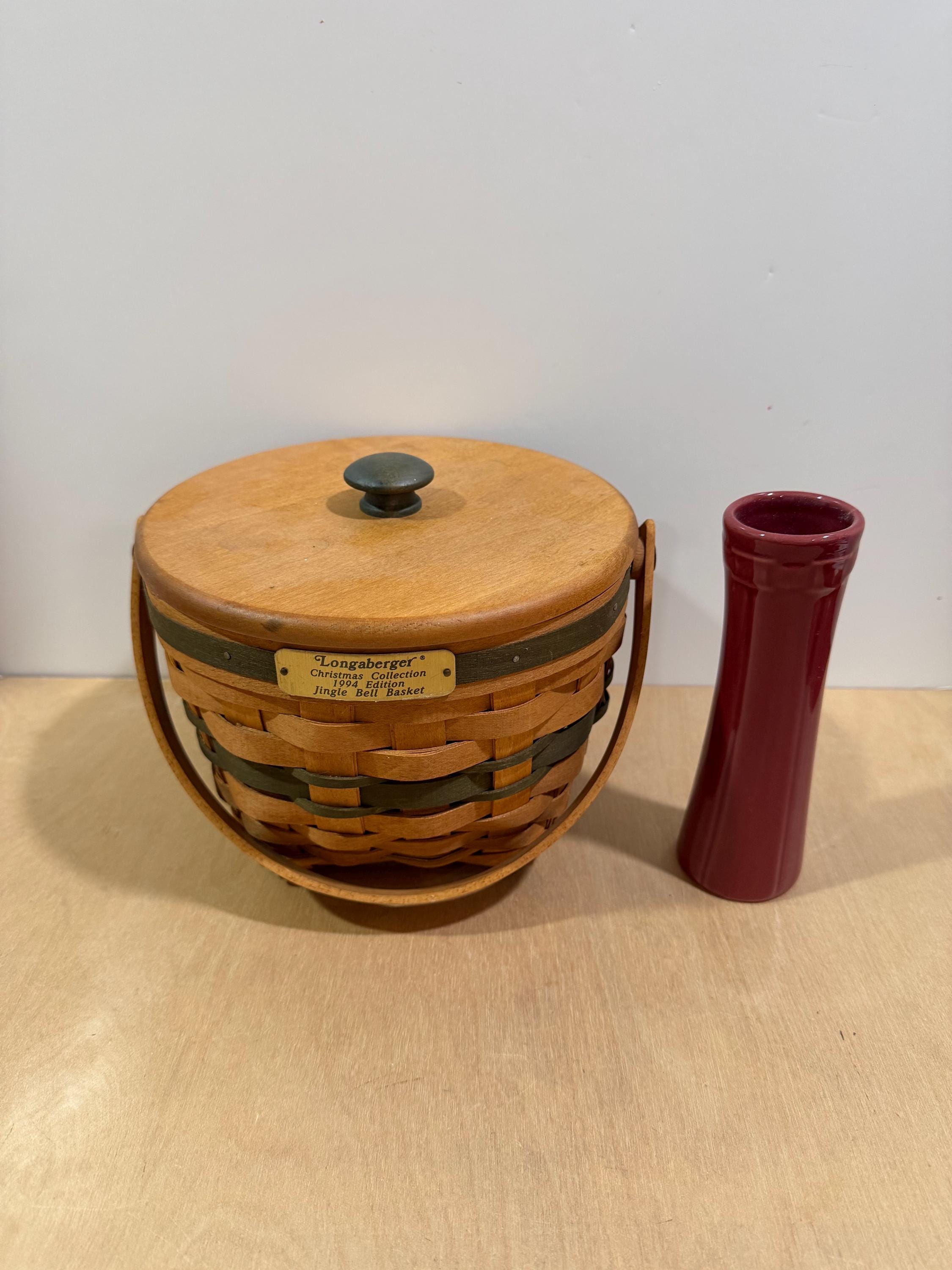 Longaberger Basket Vase - Etsy