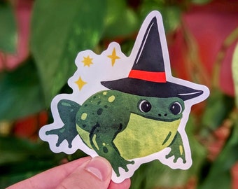 Hoppy Halloween Sticker