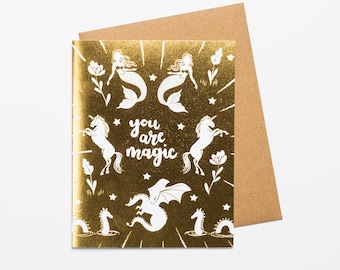 You are Magic Goldfoil Card