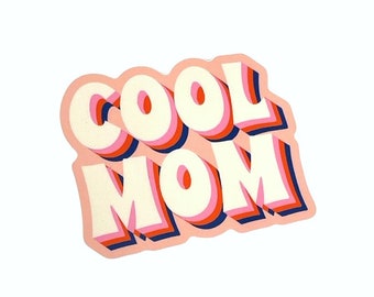 COOL MOM Sticker