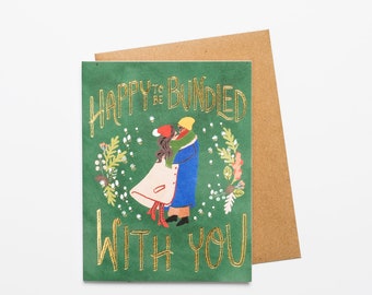 Happy to be Bundled with You Card