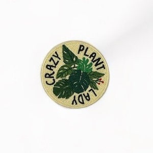 Crazy Plant Lady Patch