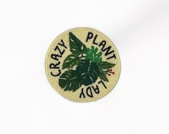 Crazy Plant Lady Patch
