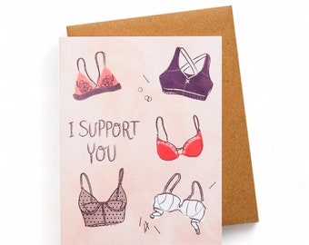 I Support You Card