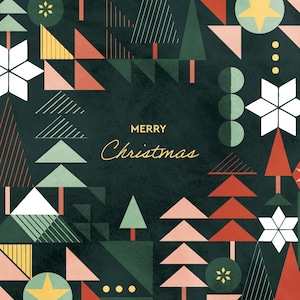 Modern Merry Christmas Card