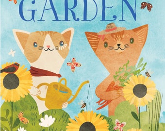 Signed Children's Book - A Peaceful Garden