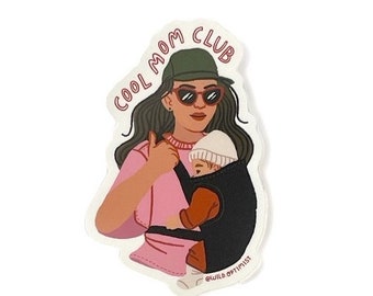 Cool Mom Club Sticker