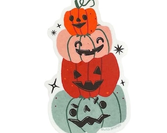 Pumpkin Stack Sticker