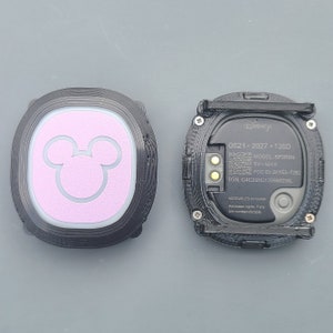 Adattatore per orologio MagicBand+ Puck Holder per cinturini da 24 mm - Si adatta al caricabatterie! (Magic Band Plus) Puck Pixie