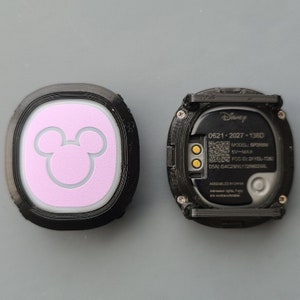 Adattatore per orologio MagicBand+ Puck Holder per cinturini da 22 mm - Si adatta al caricabatterie! (Magic Band Plus) Puck Pixie