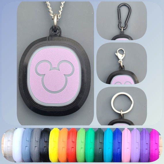 MagicBand Puck Holder Colgante/Llavero/Clip/Mosquetón Cabe en el cargador Magic  Band Plus Puck Pixie -  México