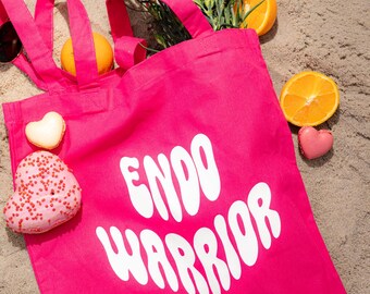 Cotton bag | Tote bag | Cotton tote | Endo Warrior | Endometriosis