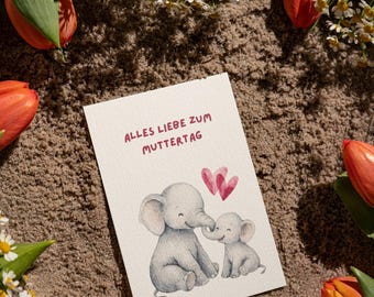 Happy Mother's Day greeting card | Mother's Day card | Mother's Day | Mother's Day gift