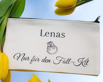 Customizable Just in Case Kit | Bride-to-be | Emergency Kit | Bridal Emergency Bag | Bridal Cosmetic Bag | Emergency Kit Bride |