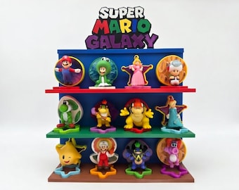 Präsentationsständer für Super Mario Galaxy – McDonald’s Happy Meal Kollektion