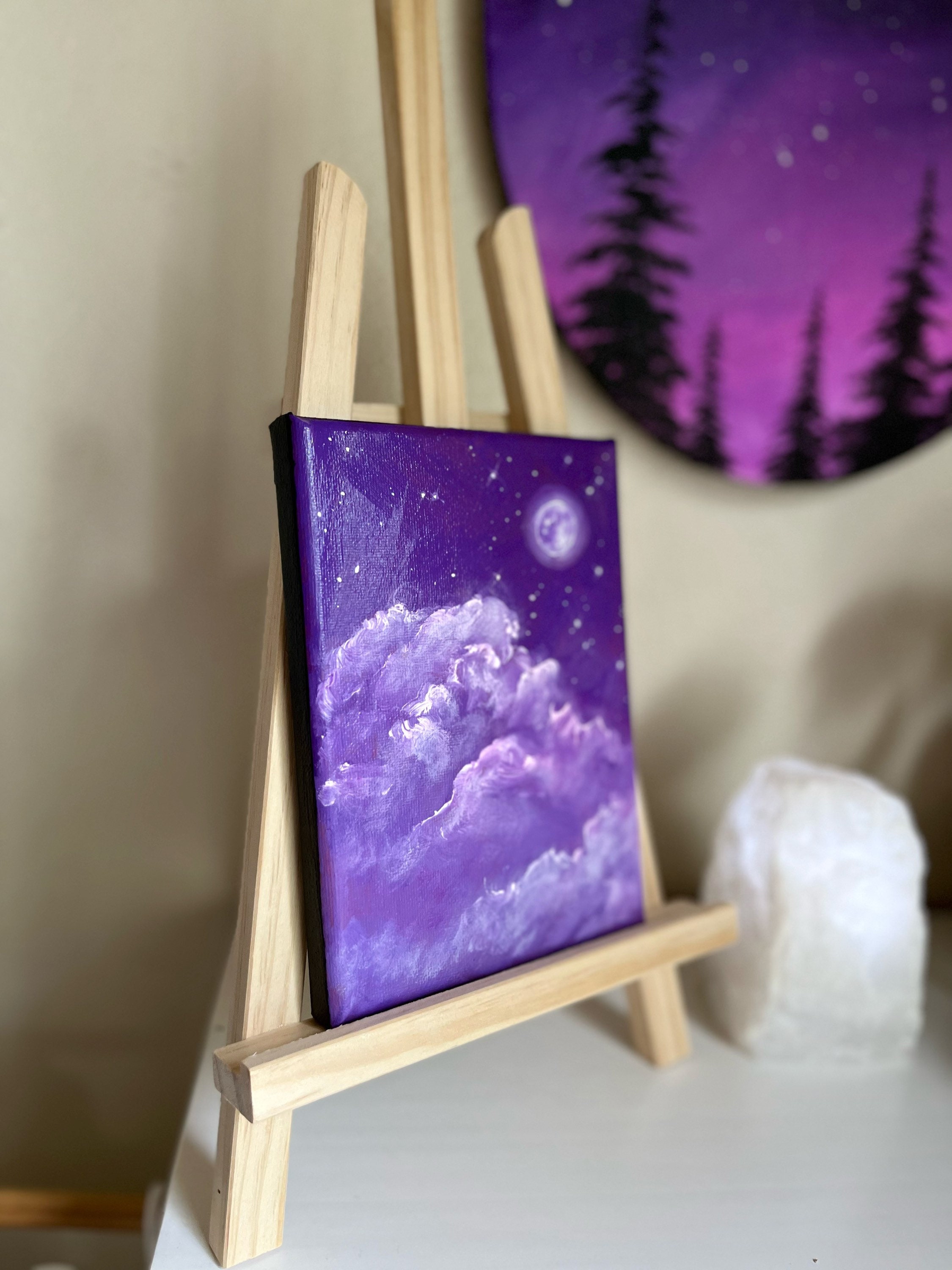 4PM Sky Painting, Acrylic on 5x7” canvas - Mayra González 's Ko-fi Shop -  Ko-fi ❤️ Where creators get support from fans through donations,  memberships, shop sales and more! The original 'Buy