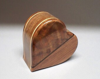 Small Wood Urn Etsy