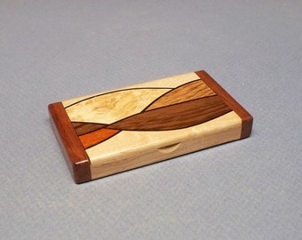 Business Card Holder and Display, Wooden Business Card Holder, Wooden, Wooden Graduation Gift, Business Card Holder, Made in the USA