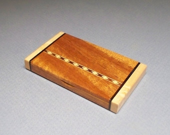 Business Card Holder, Office Decor, Corporate Gift, Card Holder, Card Holder, Desk Accessory, Graduation Gift, Wooden Card Case,