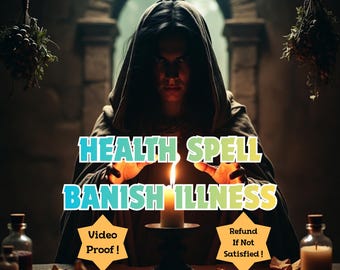 Powerful Health Manifestation, Distance Energy Healing Ritual, Aura Cleansing and Vitality Boost, Spiritual Wellness