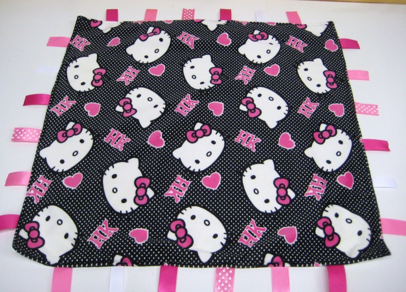 Hello Kitty Bib and Blanket set image 3