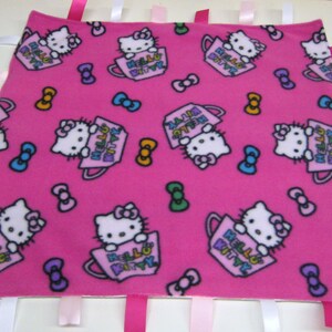 Hello Kitty Bib and Blanket set image 4