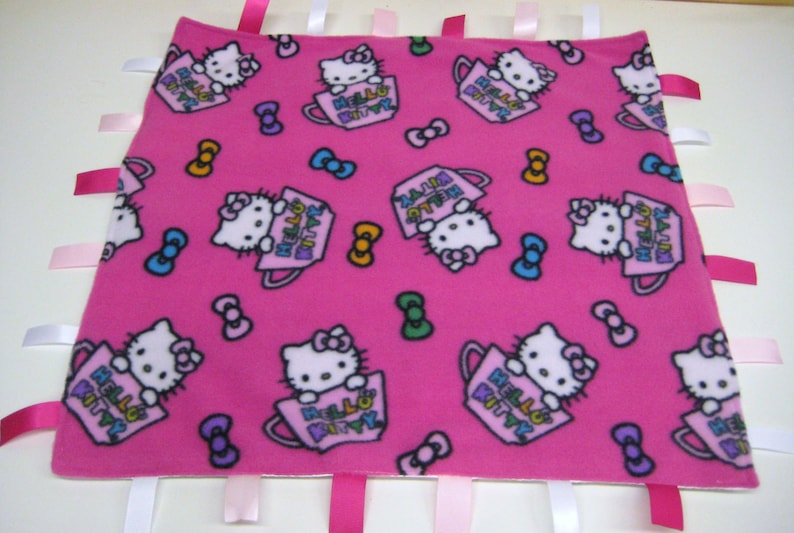 Hello Kitty Bib and Blanket set image 4
