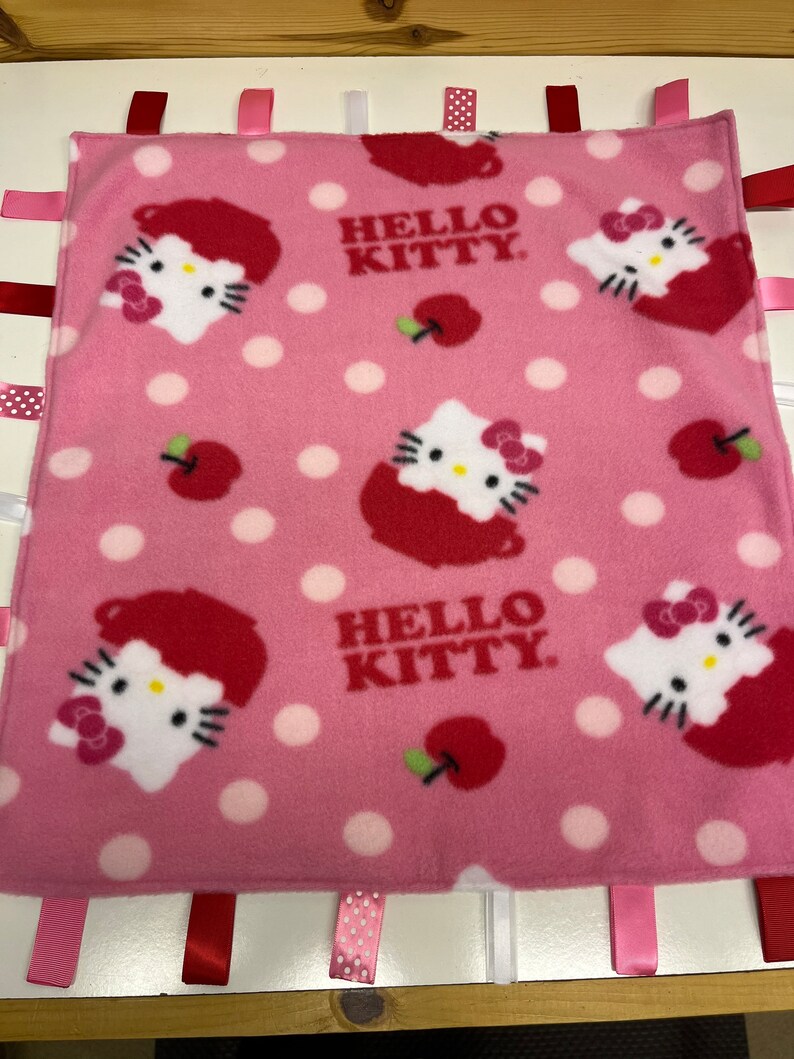 Hello Kitty Bib and Blanket set image 5