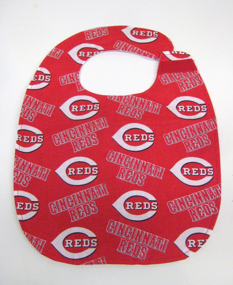 Cincinnati Reds Ribbon Cincinnati Reds Ribbon Blanket, Bib and Card. Baseball - Etsy