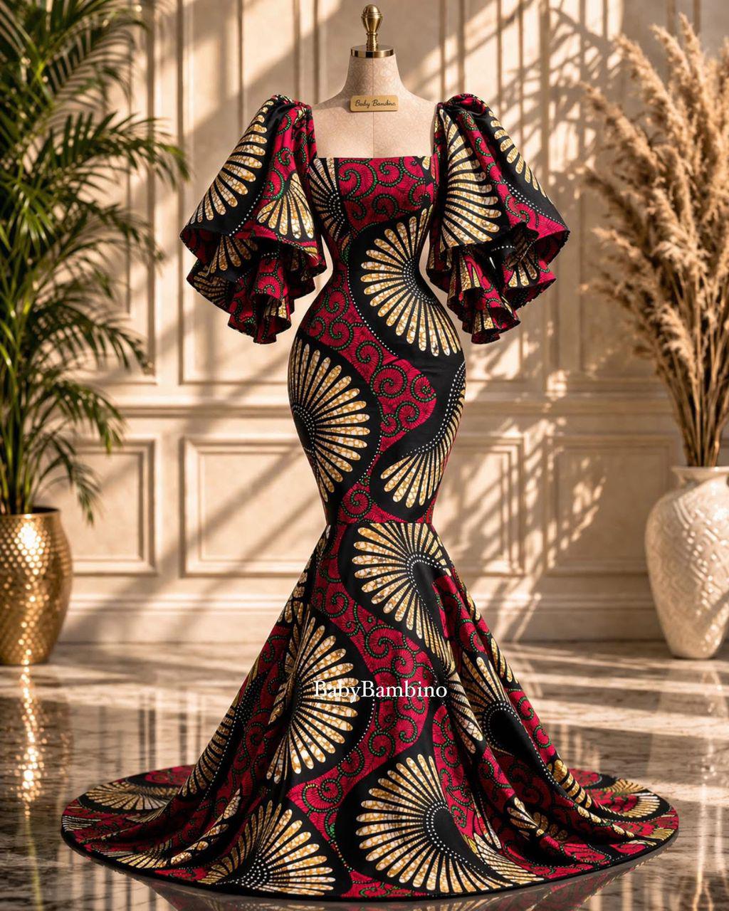 zambian dress designs Traditional Zambian Lozi bridal dress