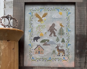 Adventure Sampler PAPER cross stitch chart
