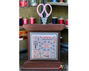 Stitching Mends the Soul PAPER Cross Stitch Pattern | Sewing Quote Cross Stitch | Craft Room Decor | Stitcher Gift | Needlework Saying