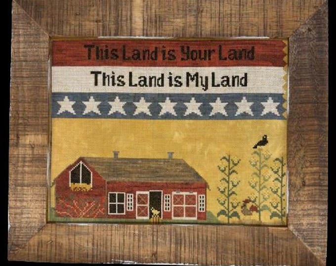 Grandpa’s Barn PAPER cross stitch chart