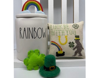 Luck Be With You PDF cross stitch chart