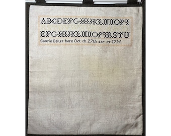 Calvin Baker- a reproduction sampler pdf chart