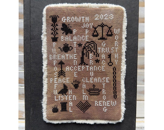 Words to Live By PDF cross stitch chart