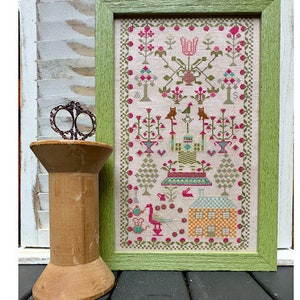 Yeti Sampler - a reproduction sampler PDF chart