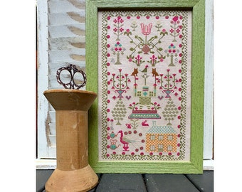 Yeti Sampler - a reproduction sampler PDF chart