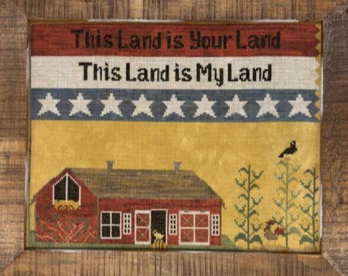 Grandpa's Barn Cross Stitch PDF Chart