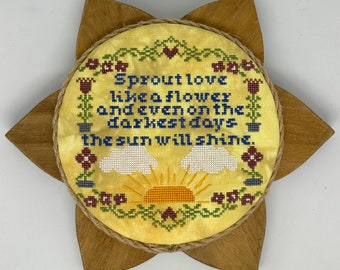 Sprout Love PDF Cross Stitch Chart