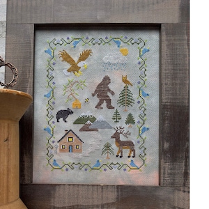 Adventure Sampler PDF Cross Stitch Chart